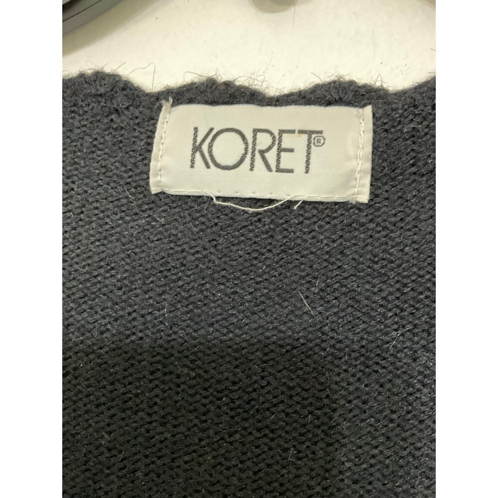 VTG 90s Koret Women’s Christmas Sweater Vest Plaid Hearts Gifts Sz 2X Button - Picture 5 of 6
